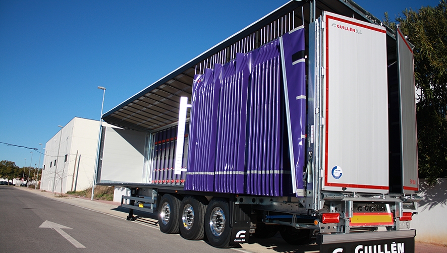 Guill&eacute;n entrega sus primeros semirremolques Lona Super Fast