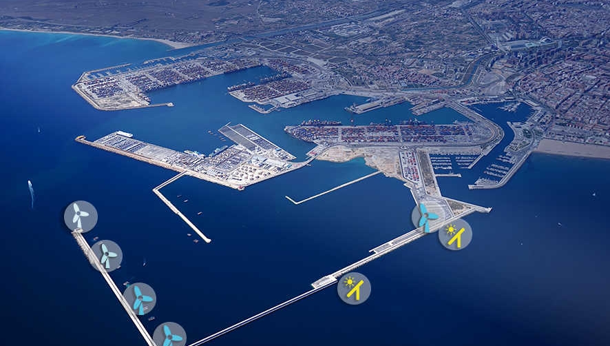 Valenciaport define su estrategia para conseguir la autosuficiencia energ&eacute;tica