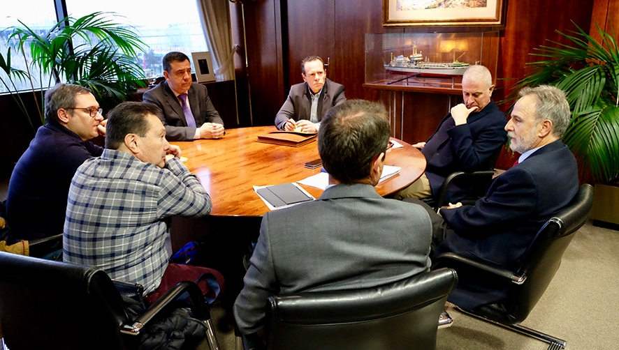 UGT apoya la gesti&oacute;n del presidente de Puertos del Estado