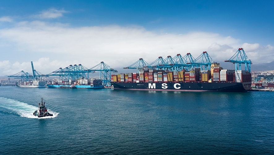 La actividad cae un 4% durante el primer semestre del a&ntilde;o en el Puerto de Algeciras