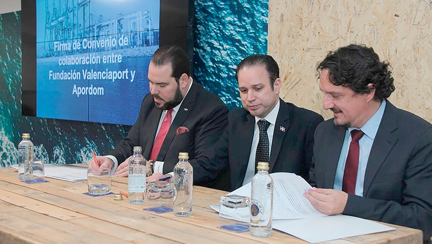 La Fundaci&oacute;n Valenciaport y la Autoridad Portuaria Dominicana firman un convenio de colaboraci&oacute;n