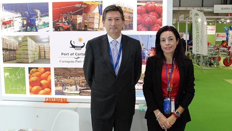 El Puerto de Cartagena expone las ventajas de su l&iacute;nea mar&iacute;tima directa con Reino Unido