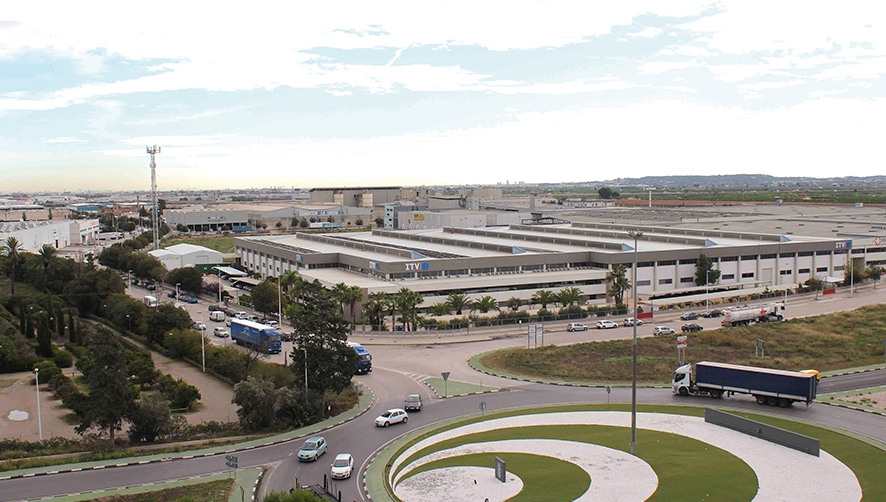 Riba-roja cuenta con cerca de 6,5 millones de metros cuadrados de suelo industrial.