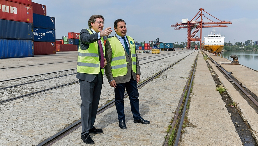El Puerto de Sevilla y la Junta de Andaluc&iacute;a quien impulsar la multimodalidad con fondos europeos