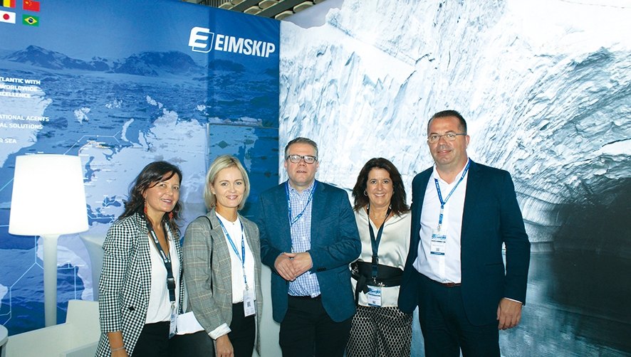 Eimskip promociona en Conxemar sus nuevos servicios mar&iacute;timos a puertos del Mar B&aacute;ltico
