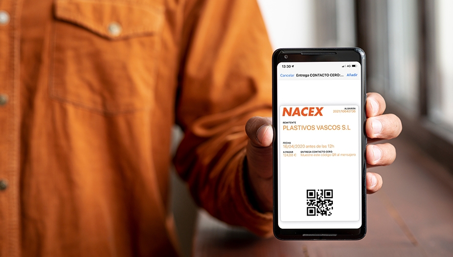 Nacex reafirma su servicio de entregas Contacto Cero con c&oacute;digos QR.