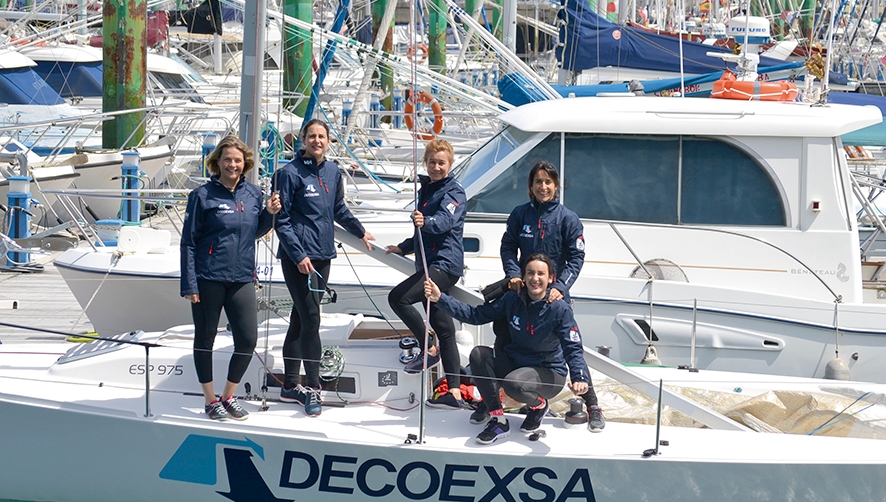 Decoexsa participa en el Campeonato del Mundo de la clase J80 de vela en Getxo