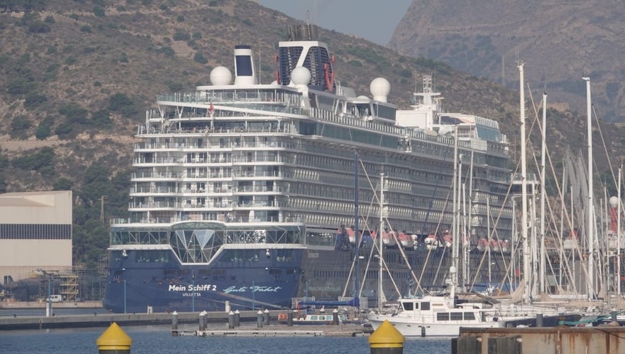 El Puerto de Cartagena recibe su segundo crucero con 1.315 turistas internacionales