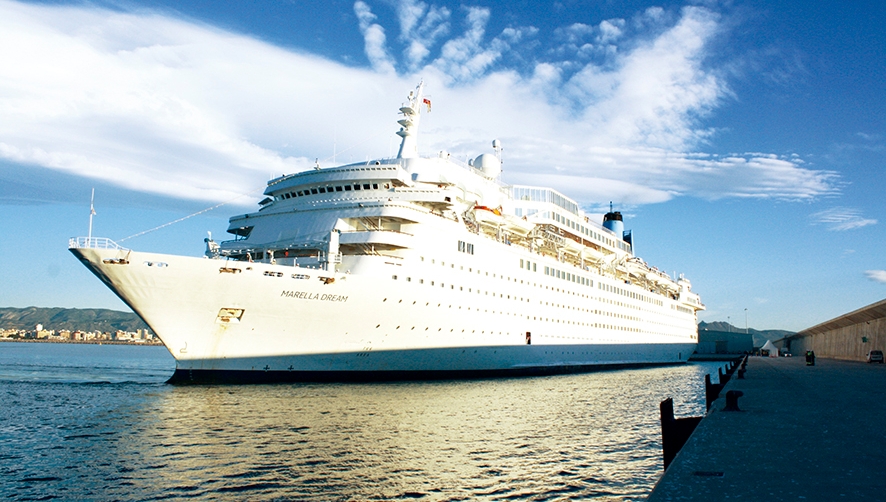 El Puerto de Castell&oacute;n cierra la temporada de cruceros 2019 con la escala del &ldquo;Marella Dream&rdquo;