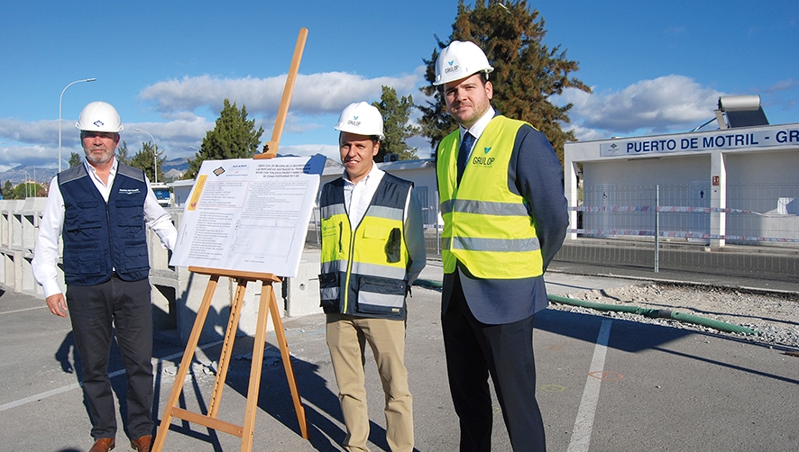 La AP de Motril avanza en las obras de construcci&oacute;n de un ADT (&Aacute;rea de Dep&oacute;sito Temporal) en Las Azucenas