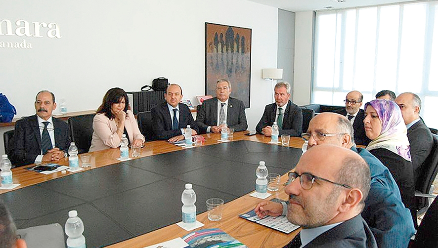 El Puerto de Motril reivindica su valor log&iacute;stico ante una representaci&oacute;n institucional y empresarial de Fez
