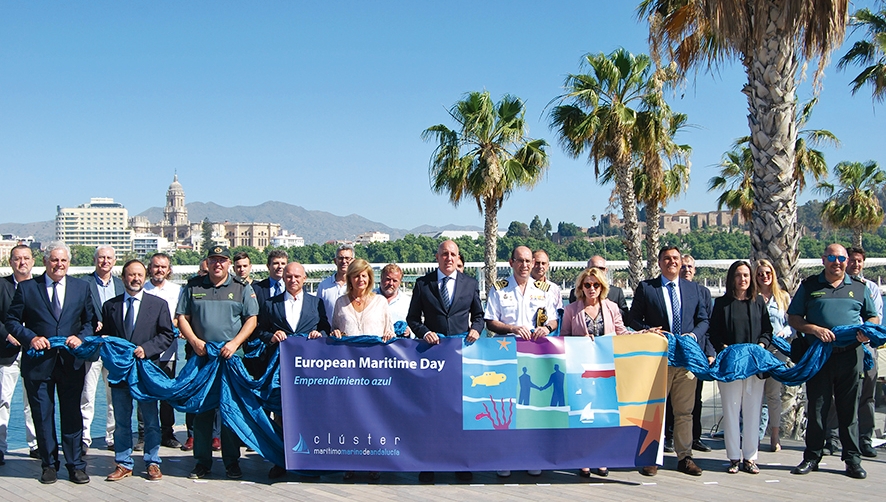 El Cl&uacute;ster Mar&iacute;timo-Marino de Andaluc&iacute;a conmemora el D&iacute;a Mar&iacute;timo Europeo 2019 en M&aacute;laga
