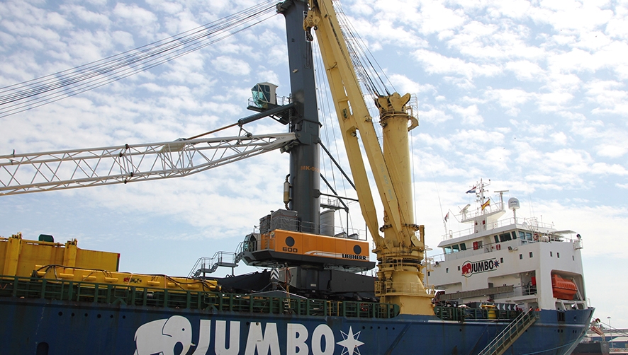Euroports Ib&eacute;rica mejorar&aacute; su rendimiento operativo un 20% con una nueva Liebherr 600