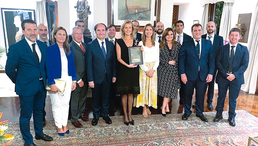 La delegaci&oacute;n del Puerto de Algeciras asiste a la recepci&oacute;n en la Embajada de Espa&ntilde;a en Costa Rica