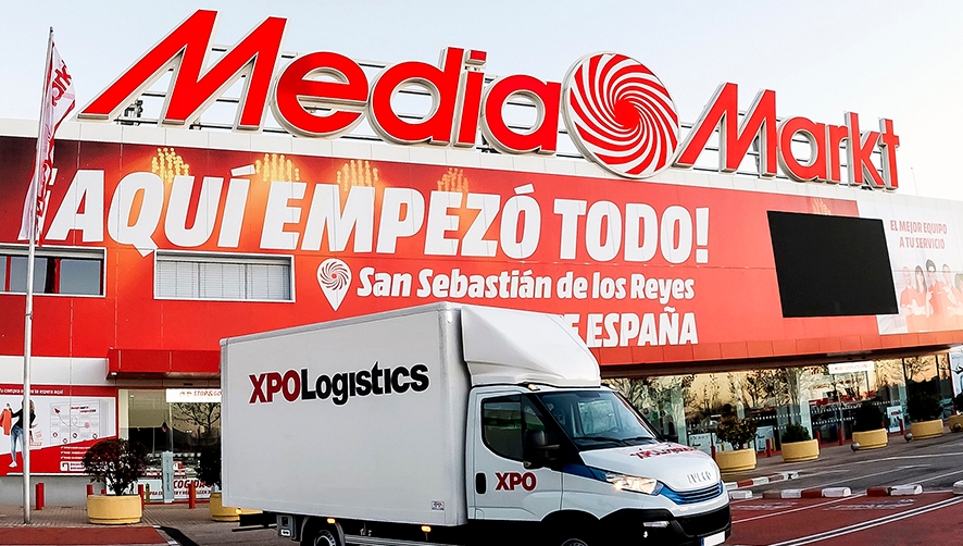 XPO Logistics agiliza la entrega a domicilio de MediaMarkt