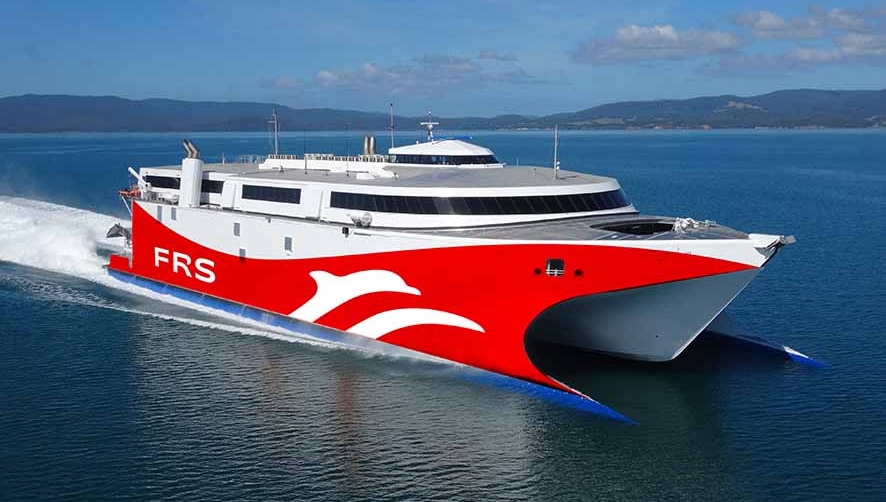 El fast ferry &quot;Levante Jet&quot; de &uacute;ltima generaci&oacute;n se suma a la flota de FRS