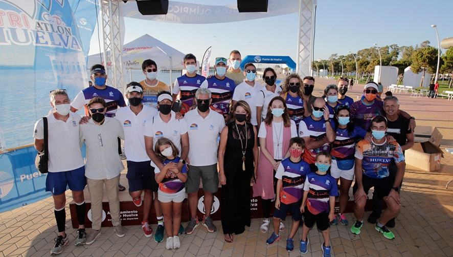 El Puerto de Huelva acoge la competici&oacute;n del V Triatl&oacute;n Ol&iacute;mpico Huelva