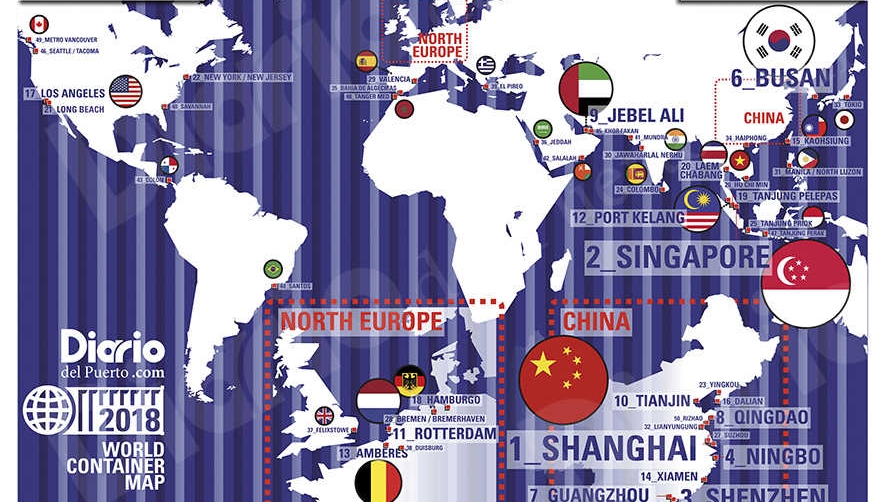 AF WORLD CONTAINER MAP 2018 2
