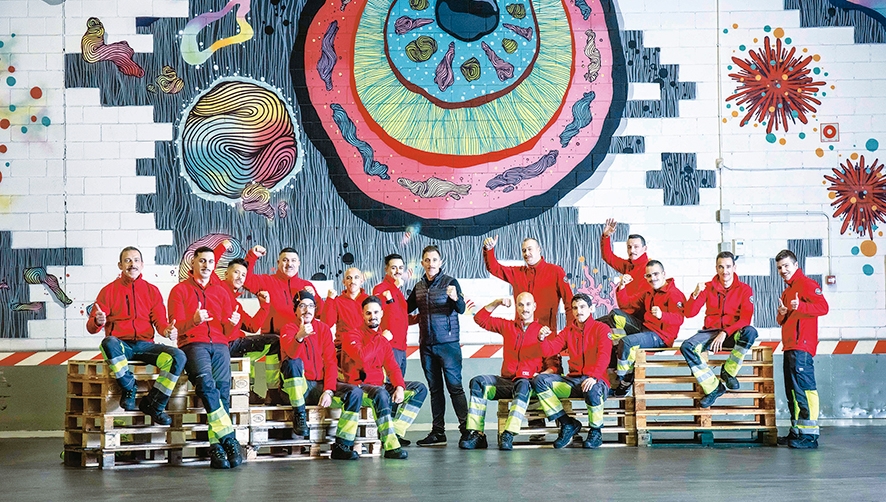 Los trabajadores de Palibex consiguen reunir m&aacute;s de 4.700 euros en apoyo a la salud masculina