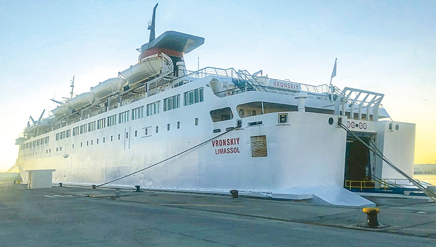 FRS introduce el buque &quot;Vronskiy&quot; en su servicio entre Motril y Melilla