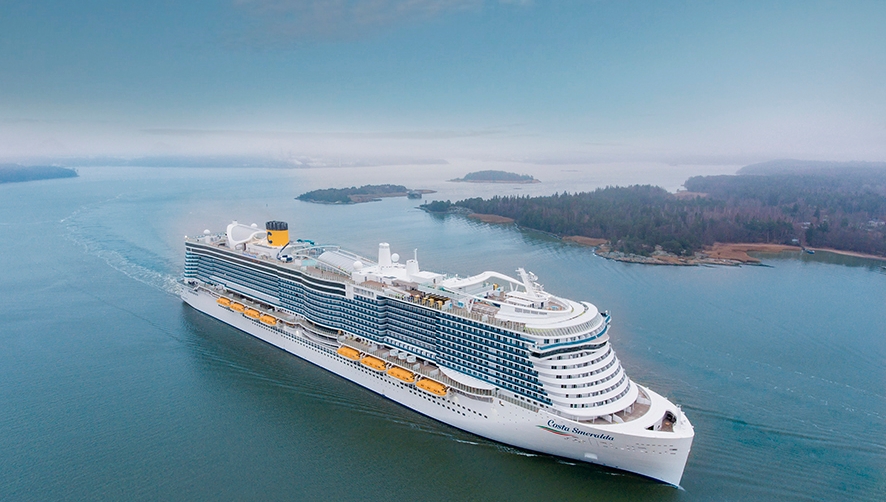 El nuevo crucero &ldquo;Costa Smeralda&rdquo; propulsado con GNL tiene previsto llegar a Barcelona antes de navidad