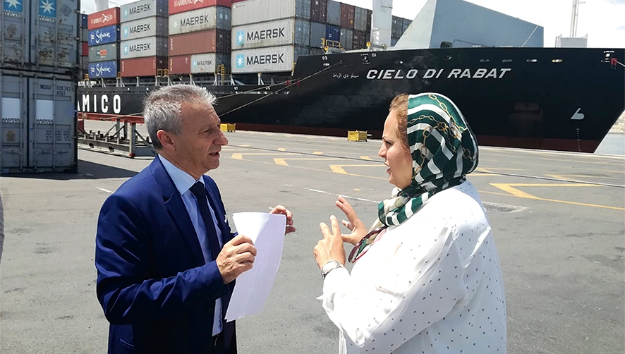 Los puertos de Castell&oacute;n y Casablanca inician un acuerdo de cooperaci&oacute;n