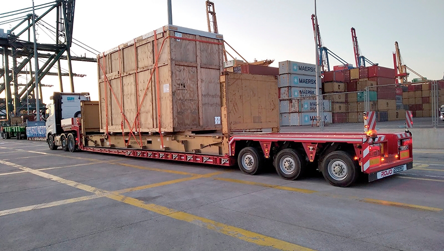 Transportes Toramo incorpora a su flota una nueva g&oacute;ndola para transportes especiales
