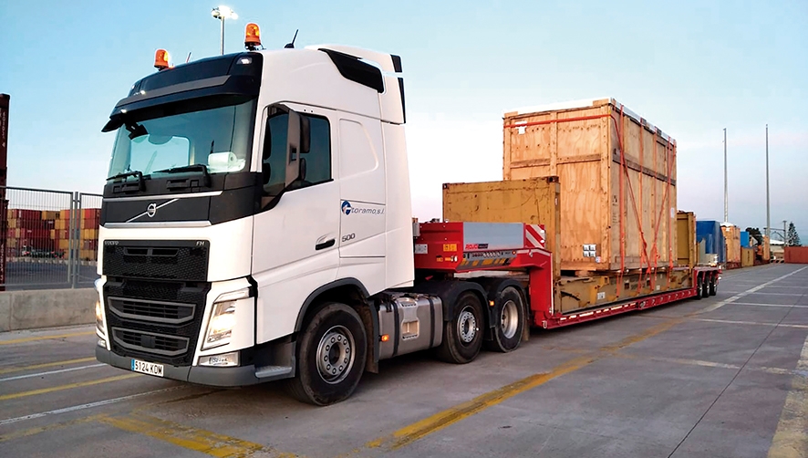 Transportes Toramo incorpora a su flota una nueva g&oacute;ndola para transportes especiales