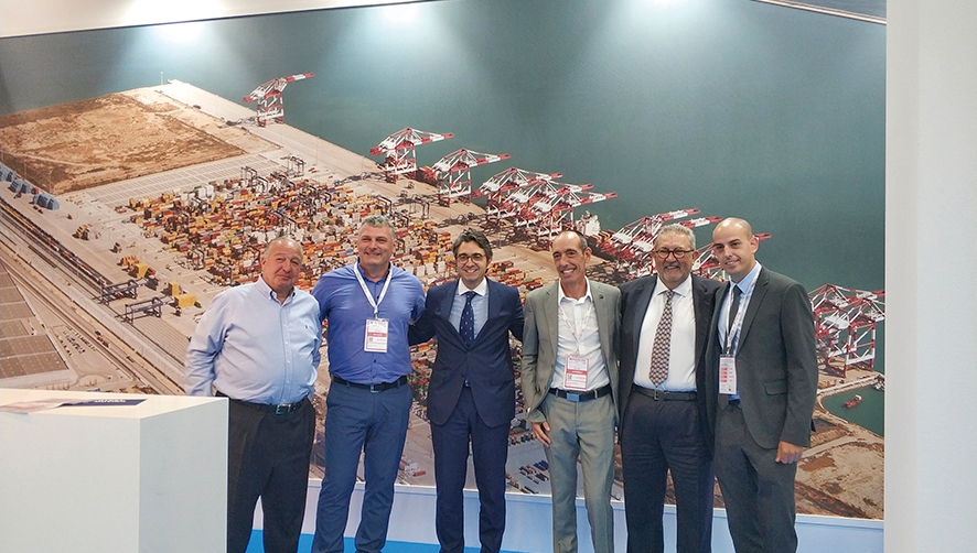 Synergy tiene en proyecto conectar el Puerto de Barcelona con el puerto vascofranc&eacute;s de Baiona