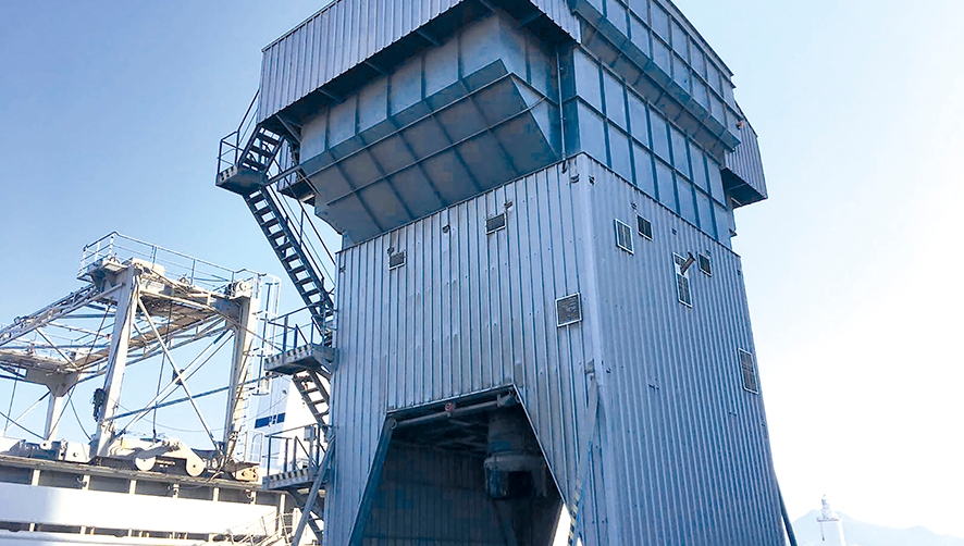 La AP de Alicante inicia un expediente sancionador contra Alicante Port &ldquo;por mala praxis con la tolva ecol&oacute;gica&rdquo;