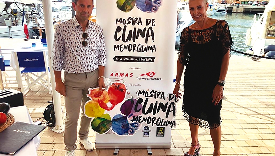 Naviera Armas Trasmediterr&aacute;nea apuesta por el producto local de Menorca