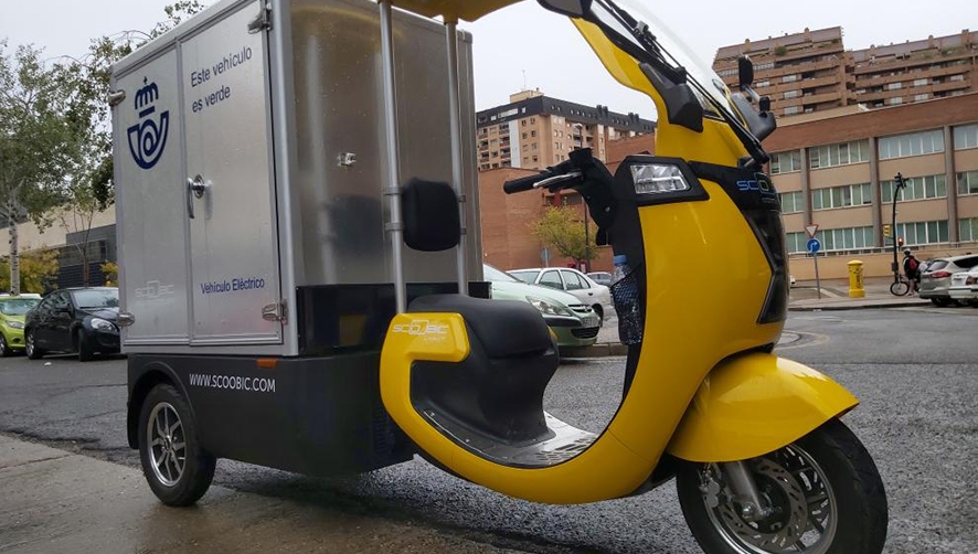 Webfleet Solutions refuerza su compromiso con la sostenibilidad de las flotas de reparto con un proyecto con Scoobic.