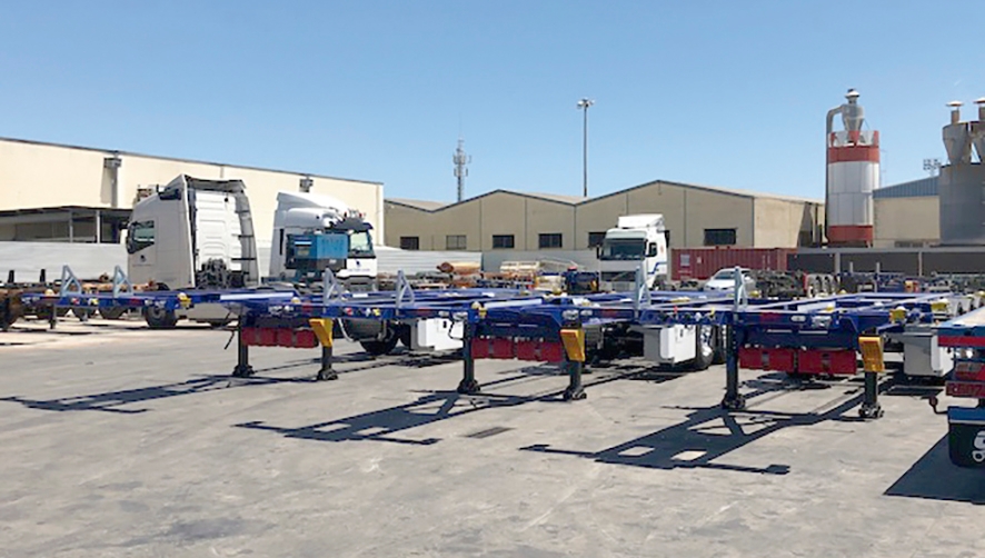Chasis Valencia entrega tres nuevos portacontenedores a Total Trailer Levante