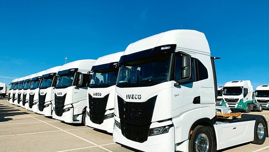 Las nuevas tractoras de Innova Logic son modelos de &uacute;ltima generaci&oacute;n del fabricante IVECO.