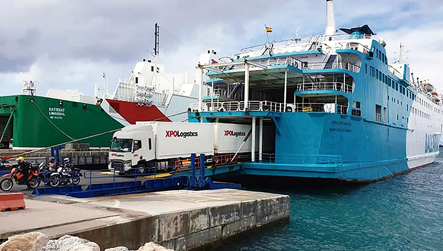 XPO Logistics lanza un nuevo servicio con megacamiones entre Galicia y Marruecos