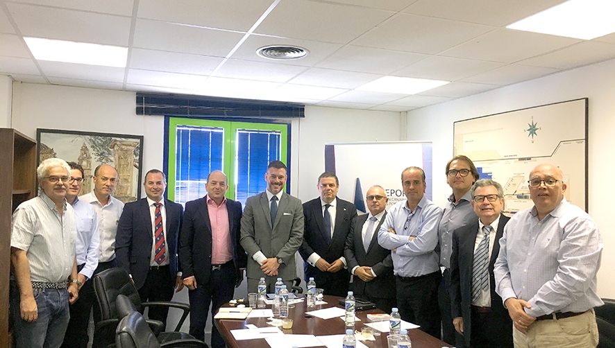 Fedeport recibe a Energy Trading