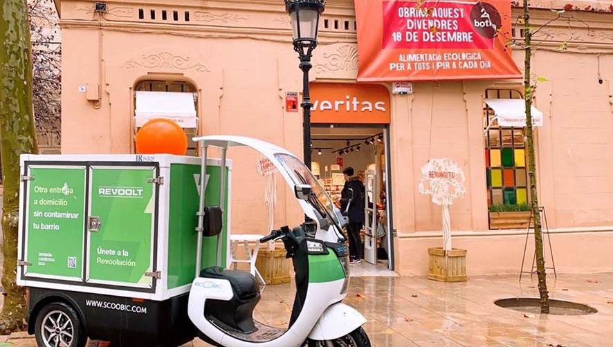 Revoolt apuesta por la entrega sostenible de alimentos ecol&oacute;gicos