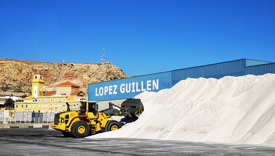 Crece un 250% la comercializaci&oacute;n de sal en el Puerto de Almer&iacute;a en enero