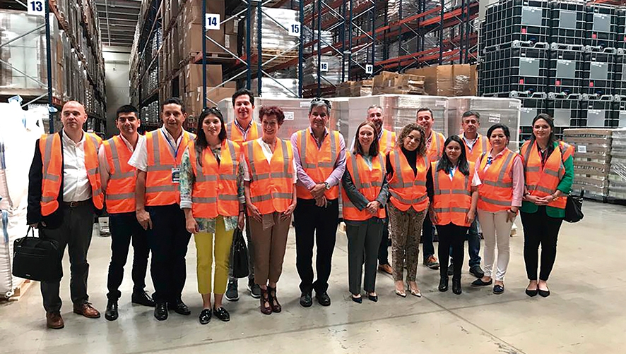TIBA organiza una visita de una delegaci&oacute;n empresarial ecuatoriana al puerto de Valencia