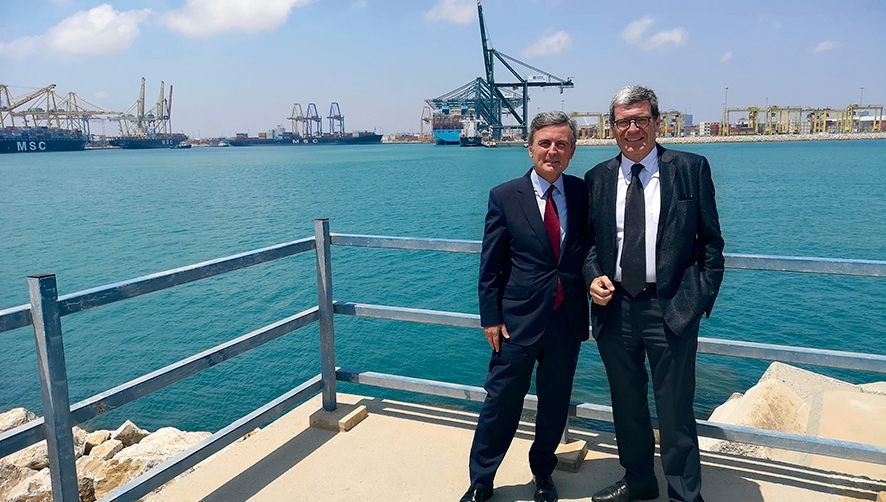 Pedro Saura apoya &ldquo;plenamente&rdquo; los proyectos e inversiones de Valenciaport