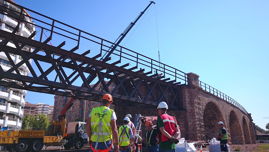 Comienza la fase de limpieza de las obras del Cable Ingl&eacute;s del Puerto de Almer&iacute;a&nbsp;
