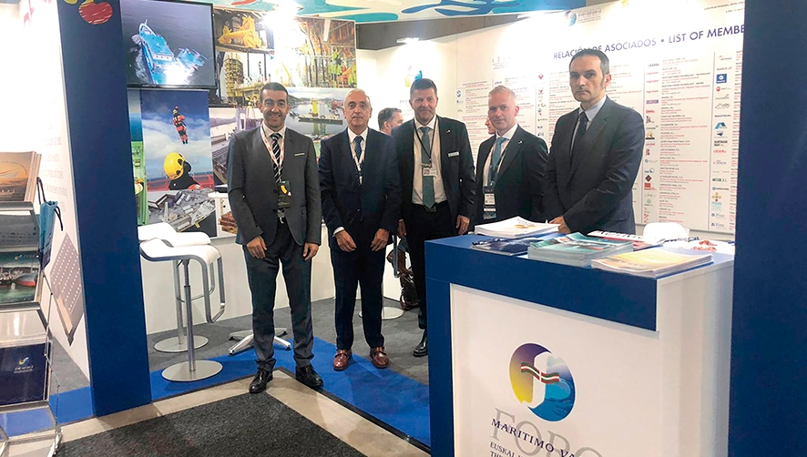 El Foro Mar&iacute;timo Vasco cont&oacute; con un stand propio en Nor-Shipping en Oslo.