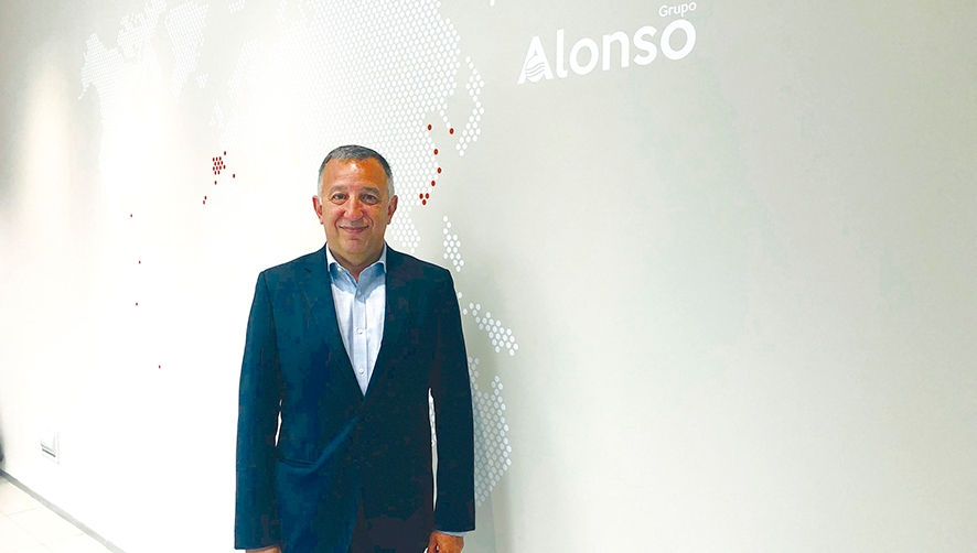 Pedro L&oacute;pez, CEO de Alonso Forwarding Holding, m&aacute;ximo responsable de la divisi&oacute;n transitaria de Grupo Alonso.