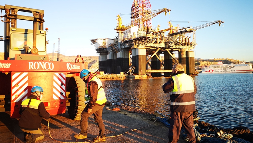 La Ocean Confidence zarpa de Almer&iacute;a con rumbo a Turqu&iacute;a