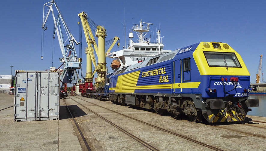 El tr&aacute;fico de contenedores por tren en el Puerto de Sevilla se increment&oacute; un 50% hasta junio