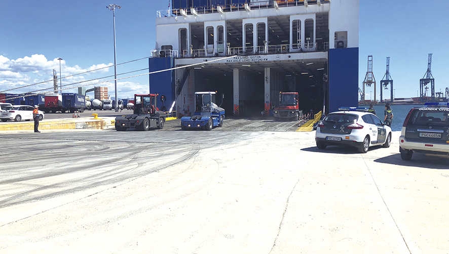 El servicio de short sea de Grimaldi con Salerno ya opera en el puerto de Sagunto