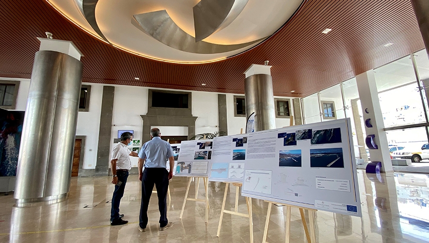 La AP de Las Palmas expone sus proyectos cofinanciados con el programa FEDER