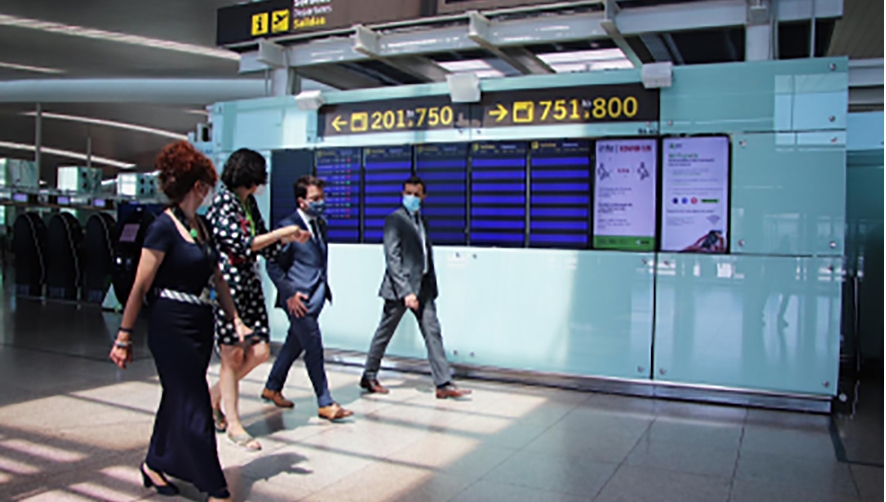 El aeropuerto Barcelona-El Prat asumi&oacute; un papel clave durante el confinamiento&nbsp;