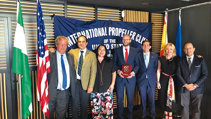 Pedro Garc&iacute;a, protagonista del almuerzo del Propeller de Sevilla