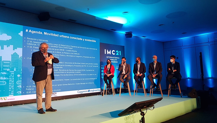 Los mejores expertos del pa&iacute;s debaten sobre la movilidad urbana conducidos por IN-MOVE by Railgrup.